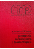 Geometria różniczkowa i teoria wiązek