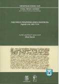 Najstarsza pleszewska księga Radziecki Zapiski z lat 1485-1519