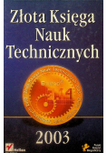 Złota księga Nauk technicznych 2003