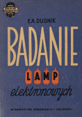 Badanie lamp elektronowych