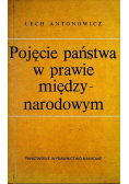 Pojęcie państwa w prawie międzynarodowym