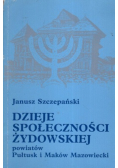 Dzieje społeczności żydowskiej powiatów Pułtusk i Maków Mazowiecki