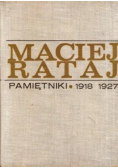 Rataj Pamiętniki 1918 - 1927