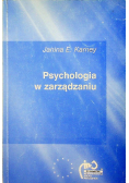 Psychologia w zarządzaniu