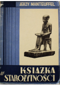 Książka starożytności 1937 r.