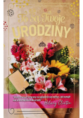 Karnet Urodziny Kwiatowe