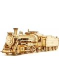 Puzzle drewniane 3D Lokomotywa