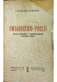 Świadectwo Poezji