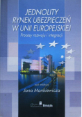 Jednolity rynek ubezpieczeń w Unii Europejskiej