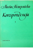 Korespondencja Tom 1