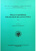Prace komisji filologii klasycznej nr 29