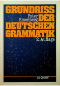 Grundriss der deutschen grammatik
