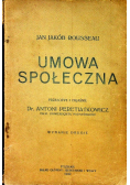 Umowa społeczna, 1920r.