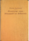 Grundzuge einer Metaphysik der Erkenntnis 1925 r.