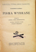 Quesnay Pisma wybrane 1928 r.