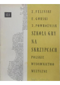 Szkoła gry na skrzypcach część I Nuty