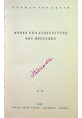Summa Theologica Band 6 Wesen und Ausstatung des Menschen I 1937 r.
