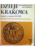 Dzieje Krakowa Tom 2