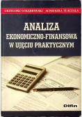Analiza ekonomiczno finansowa w ujęciu praktycznym