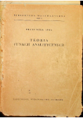 Teoria funkcji analitycznych tom 14