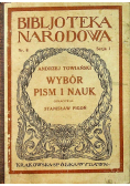 Wybór pism i nauk 1922 r.