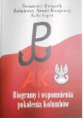 Biogramy i wspomnienia pokolenia Kolumbów