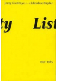 Listy  1957 1985