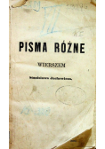 Pisma różne wierszem 1853 r