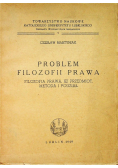 Problem filozofii prawa 1949 r.