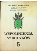 Wspomnienia Sybiraków Tom 5