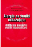 Alergia na środki odkażające