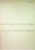 Folia historiae artium XXIII
