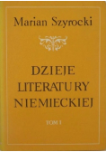 Dzieje literatury niemieckiej tom 1