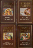 Pismo święte Stary Nowy Testament Tom 1 do 4
