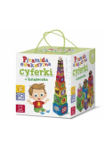 Piramida edukacyjna. Cyferki + książeczka