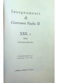 Insegnamenti di Giovanni Paolo II XXI część 1 1999