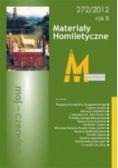 Materiały homiletyczne Wielki Post 272