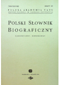 Polski Słownik Biograficzny Tom XXXVIII/2 Zeszyt 157