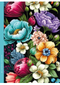 Notatnik ozdobny 143x200/48K kratka TW Flora FRESH