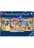 Puzzle 1000 Panorama Postacie Disney