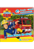 Strażak Sam. Puzzle i kolorowanki. Sam rusza