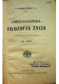 Chrześcijańska Filozofja życia 1924 r