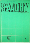 Miesięcznik Szachy Nr 4 / 1979