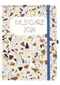 Kalendarz 2024 Linear Mozaika A5 TNS