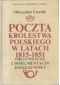 Poczta Królestwa Polskiego w latach 1815 - 1851