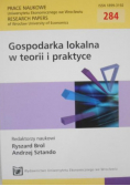 Gospodarka lokalna w teorii i praktyce