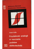Przydatność analogii w nauczaniu podstaw elektrotechniki