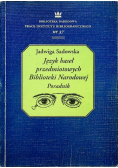 Język haseł przedmiotowych Biblioteki Narodowej nr 37