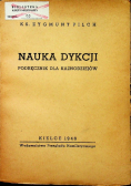 Nauka Dykcji 1946 r.