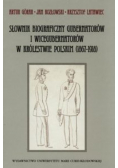 Słownik biograficzny gubernatorów